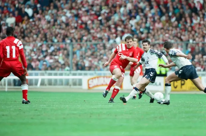 Framed Print : Liverpool 2-0 Sunderland, FA Cup Final, Wembley Stadium, Saturday 9th May 1992. Jan Molby Framed Print : Liverpool 2-0 Sunderland, FA Cup Final, Wembley Stadium, Saturday 9th May 1992. Jan Molby