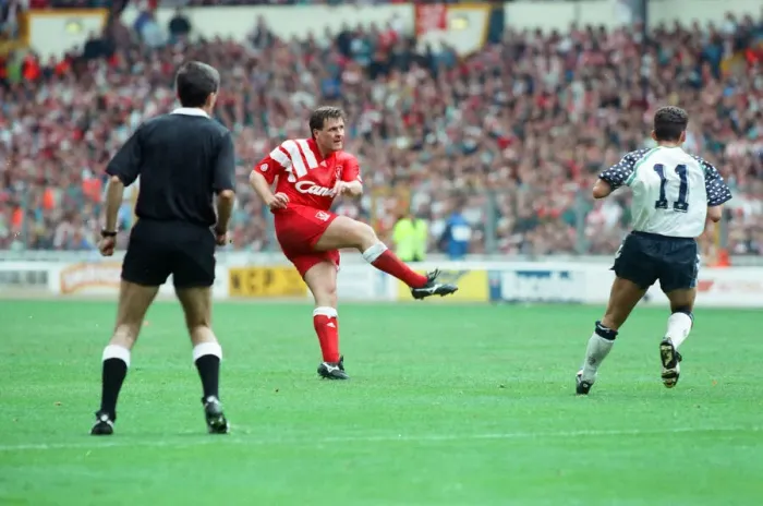 Framed Print : Liverpool 2-0 Sunderland, FA Cup Final, Wembley Stadium, Saturday 9th May 1992. Jan Molby Framed Print : Liverpool 2-0 Sunderland, FA Cup Final, Wembley Stadium, Saturday 9th May 1992. Jan Molby