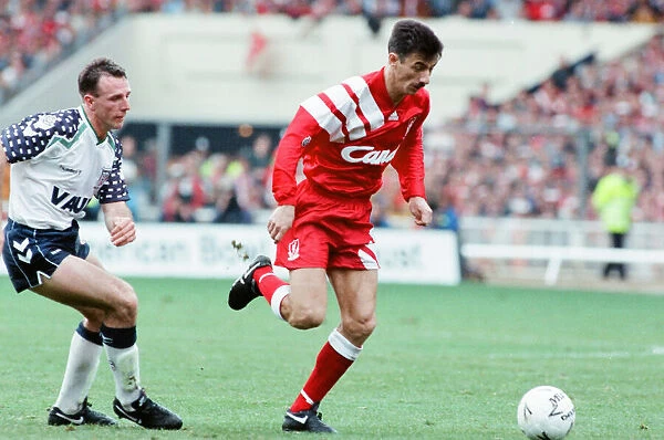 Liverpool 2-0 Sunderland, FA Cup Final, Wembley Stadium, Saturday 9th May 1992. Ian Rush