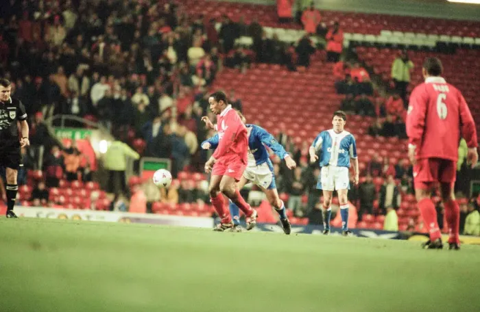Framed Print : Liverpool 2-1 Middlesbrough, League Cup semi final 1st leg match at Anfield Framed Print : Liverpool 2-1 Middlesbrough, League Cup semi final 1st leg match at Anfield