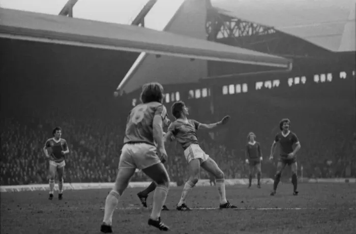 Framed Print : Liverpool 2 v. Birmingham City 2. Division One Football. February 1981 MF01-30-001 Framed Print : Liverpool 2 v. Birmingham City 2. Division One Football. February 1981 MF01-30-001