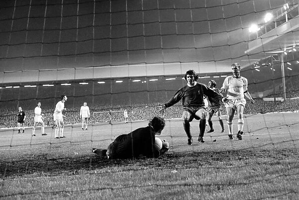 Liverpool (2) v. Servette (0). European Cup Winners Cup. September 1971 71-12067-005