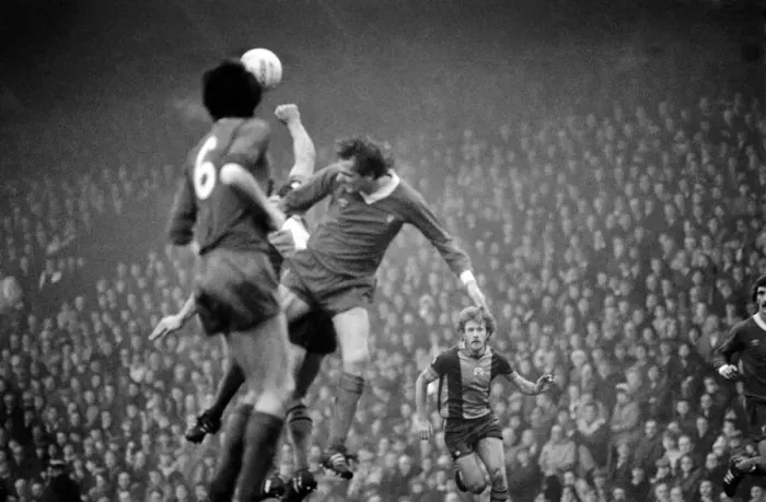 Framed Print : Liverpool 2 v. Southampton 0. Division One Football. February 1981 MF01-39-005 Framed Print : Liverpool 2 v. Southampton 0. Division One Football. February 1981 MF01-39-005