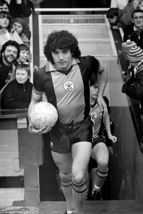 Framed Print : Liverpool 2 v. Southampton 0. Division One Football. February 1981 MF01-39-027 Kevin Framed Print : Liverpool 2 v. Southampton 0. Division One Football. February 1981 MF01-39-027 Kevin