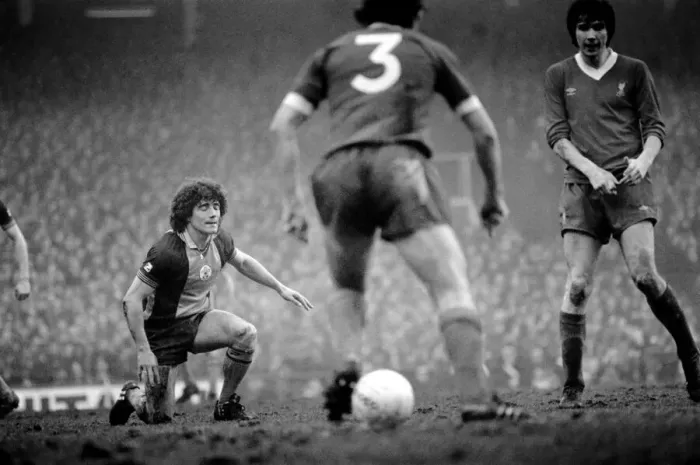 Framed Print : Liverpool 2 v. Southampton 0. Division One Football. February 1981 MF01-39-002 Framed Print : Liverpool 2 v. Southampton 0. Division One Football. February 1981 MF01-39-002