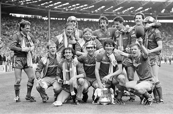 Liverpool 3-1 Everton, FA Cup Final 1986, Wembley Stadium, Saturday 10th May 1986