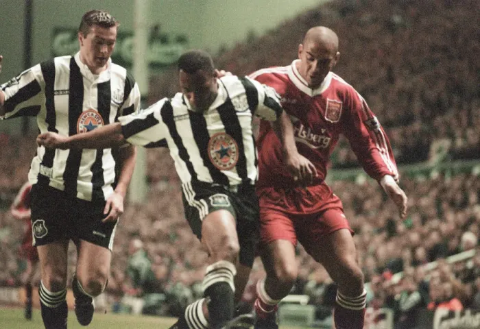 Framed Print : Liverpool 4-3 Newcastle United, premier league match at Anfield, Wednesday 3rd April 1996 Framed Print : Liverpool 4-3 Newcastle United, premier league match at Anfield, Wednesday 3rd April 1996
