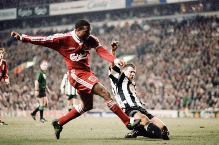 Framed Print : Liverpool 4-3 Newcastle United, premier league match at Anfield, Wednesday 3rd April 1996 Framed Print : Liverpool 4-3 Newcastle United, premier league match at Anfield, Wednesday 3rd April 1996