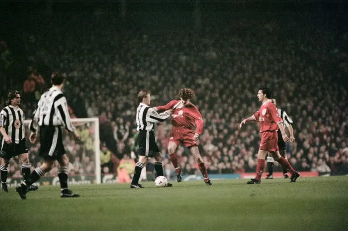 Framed Print : Liverpool 4 v Newcastle United 3. Premier League match at Anfield, Liverpool Framed Print : Liverpool 4 v Newcastle United 3. Premier League match at Anfield, Liverpool
