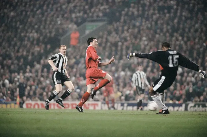 Framed Print : Liverpool 4 v Newcastle United 3. Premier League match at Anfield, Liverpool Framed Print : Liverpool 4 v Newcastle United 3. Premier League match at Anfield, Liverpool