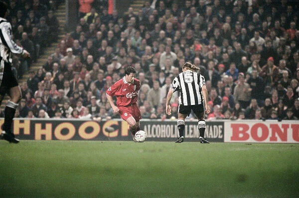 Liverpool 4 v Newcastle United 3. Premier League match at Anfield, Liverpool