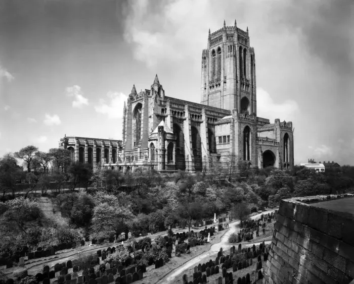 Framed Print : Liverpool Cathedral, the Church of England Cathedral of the Diocese of Liverpool