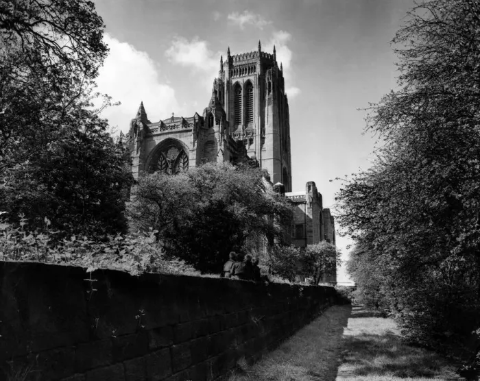 Framed Print : Liverpool Cathedral, the Church of England Cathedral of the Diocese of Liverpool
