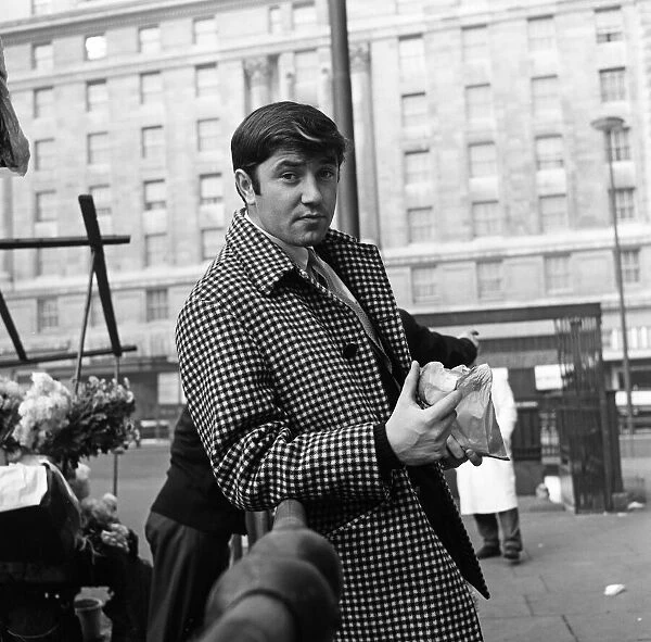 Liverpool comedian, Jimmy Tarbuck, who is in London for a TV series