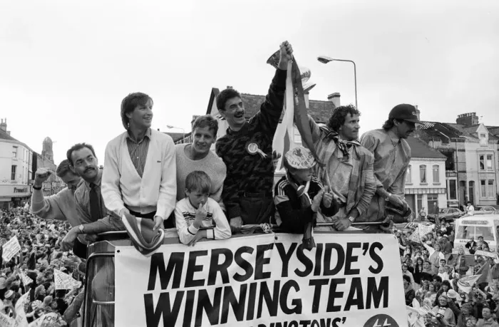 Framed Print : Liverpool FC, Homecoming Victory Parade after winning the FA Cup Framed Print : Liverpool FC, Homecoming Victory Parade after winning the FA Cup