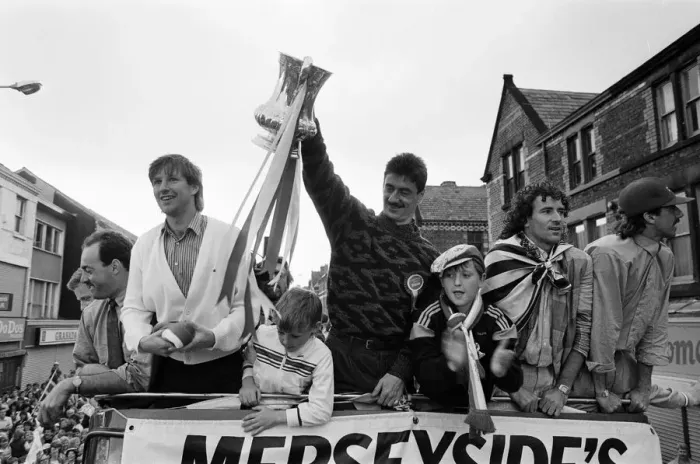 Framed Print : Liverpool FC, Homecoming Victory Parade after winning the FA Cup Framed Print : Liverpool FC, Homecoming Victory Parade after winning the FA Cup
