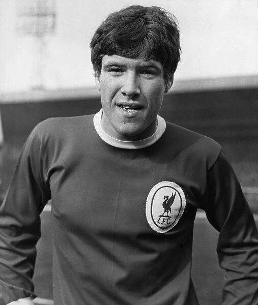 Liverpool footballer Emlyn Hughes in his earlier days. Circa 1967