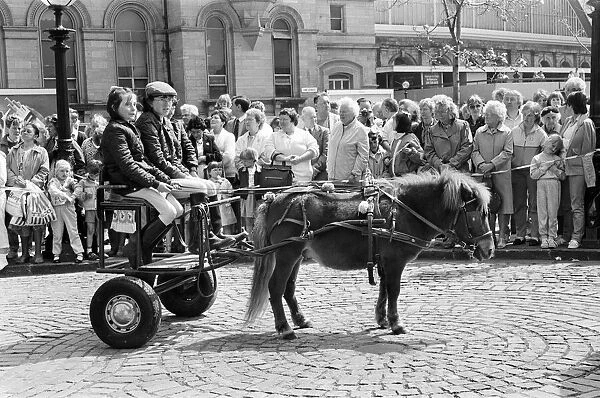 Liverpool May Horse Parade, City Centre, Liverpool, Saturday 9th May 1987
