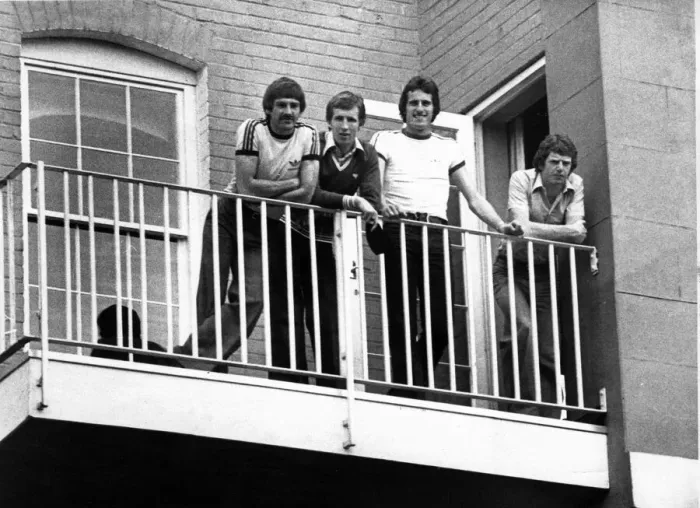 Framed Print : Liverpool players Steve Heighway, Joey Jones, Ray Clemence