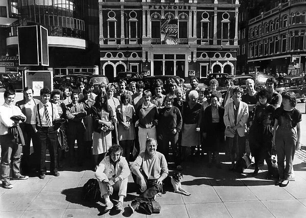 Liverpool Playhouse staff. 1982