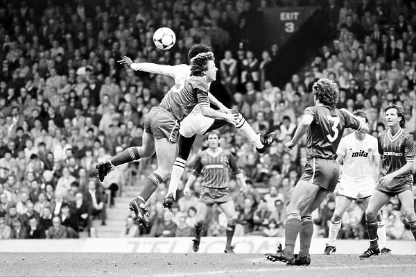 Liverpool v. Aston Villa. May 1985 MF21-05-005 The final score was a two one