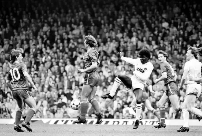 Framed Print : Liverpool v. Aston Villa. May 1985 MF21-05-017 The final score was a two one Framed Print : Liverpool v. Aston Villa. May 1985 MF21-05-017 The final score was a two one