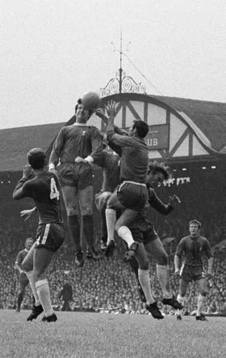 Framed Print : Liverpool v Chelsea Division One Football 8th August 1969 Framed Print : Liverpool v Chelsea Division One Football 8th August 1969