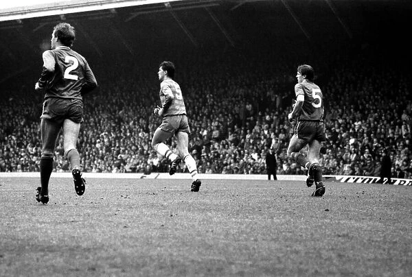 Liverpool v. Chelsea. May 1985 MF21-04-061 The final score was a four three
