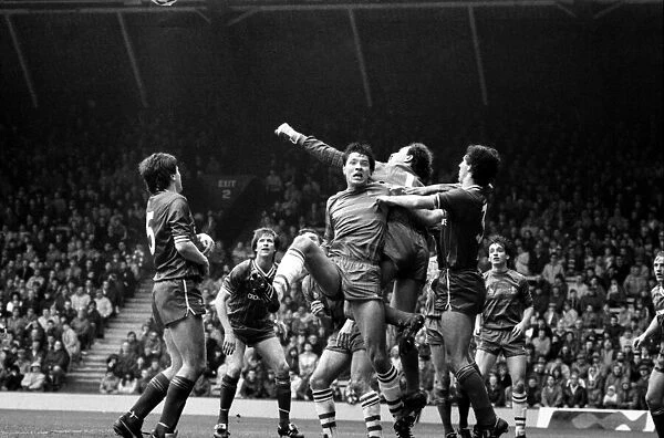 Liverpool v. Chelsea. May 1985 MF21-04-062 The final score was a four three