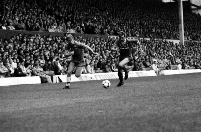 Framed Print : Liverpool v. Chelsea. May 1985 MF21-04-078 The final score was a four three Framed Print : Liverpool v. Chelsea. May 1985 MF21-04-078 The final score was a four three