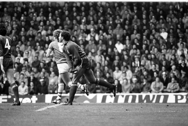 Liverpool v. Everton. October 1984 MF18-04-003 The final score was a one nil