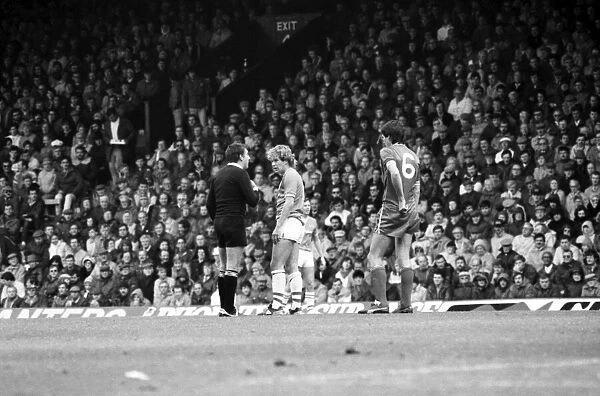 Liverpool v. Everton. October 1984 MF18-04-094 The final score was a one nil victory to