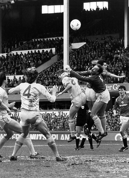 Liverpool v Manchester United, FA Cup Semi Final match at Goodison Park, 13th April 1985