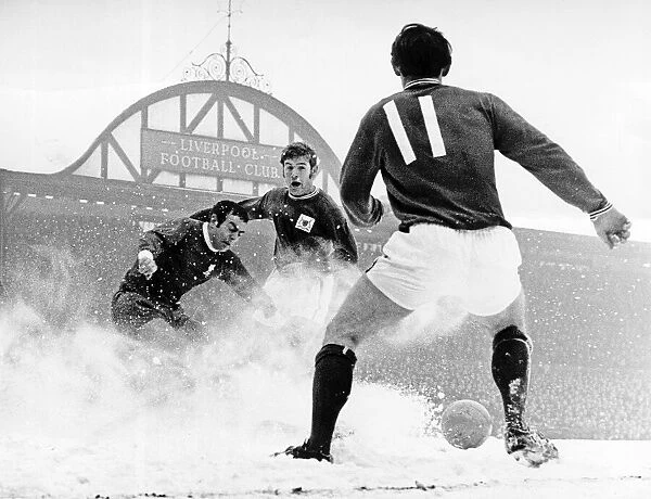 Liverpool v Nottingham Forest. 15th February 1969. Ian St