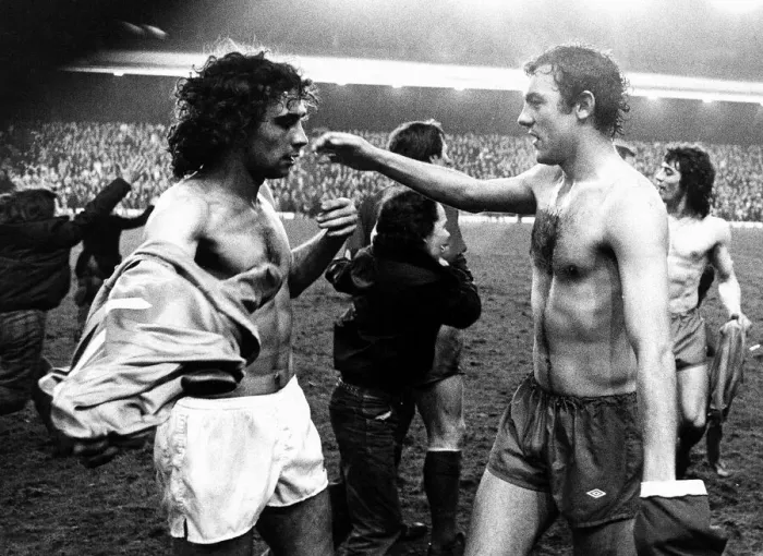 Framed Print : Liverpool v St. Etienne - 1977 Ray Kennedy - march 1977 Framed Print : Liverpool v St. Etienne - 1977 Ray Kennedy - march 1977