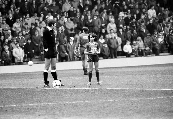 Liverpool v. Tottenham Hotspur. March 1984 MF14-19-057 The final score was a three