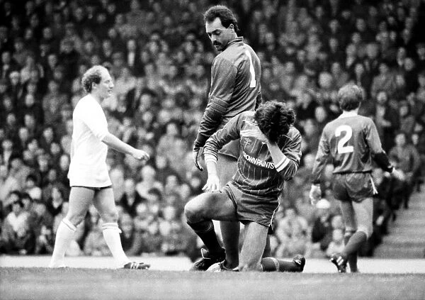 Liverpool v. Tottenham Hotspur. March 1984 MF14-19-050 The final score was a three