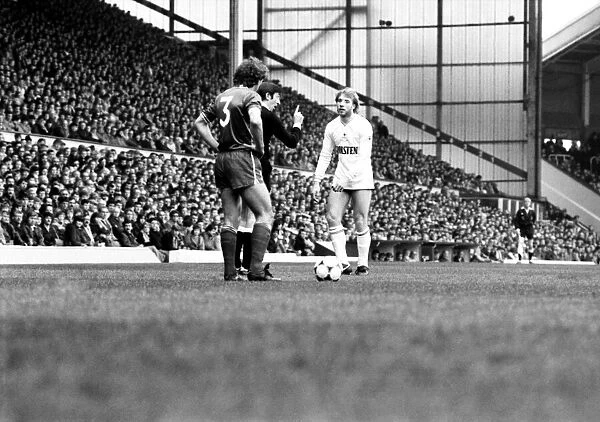 Liverpool v. Tottenham Hotspur. March 1984 MF14-19-019 The final score was a three