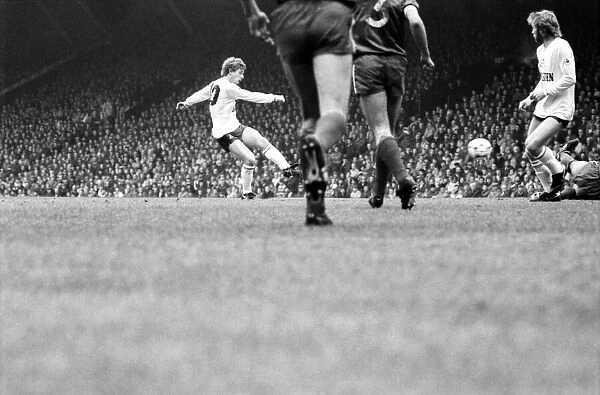 Liverpool v. Tottenham Hotspur. March 1984 MF14-19-026 The final score was a three