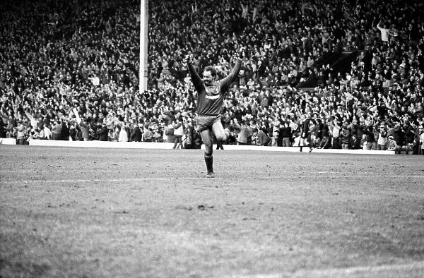 Liverpool v. Tottenham Hotspur. March 1984 MF14-19-056 The final score was a three