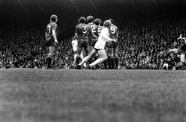 Liverpool v. Tottenham Hotspur. March 1984 MF14-19-001 The final score was a three