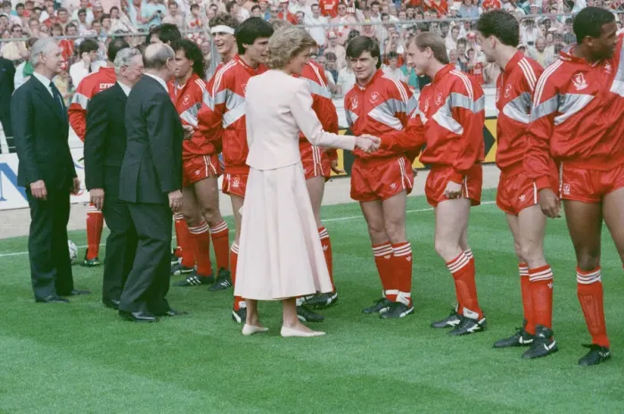 Framed Print : Liverpool verses Wimbledon. FA Cup final at Wembley Stadium Framed Print : Liverpool verses Wimbledon. FA Cup final at Wembley Stadium