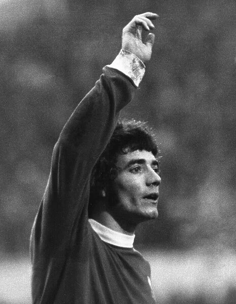 Liverpools Kevin Keegan in action during the match against Tottenham Hotspur at