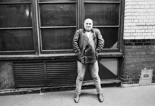 Liverpudlian comedian Alexei Sayle who starred in the BBC television comedy series The
