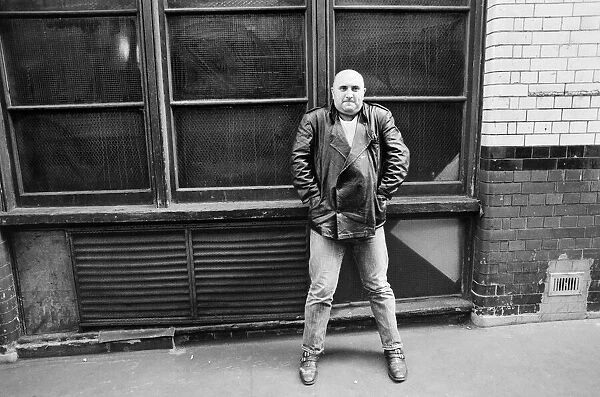 Liverpudlian comedian Alexei Sayle who starred in the BBC television comedy series The