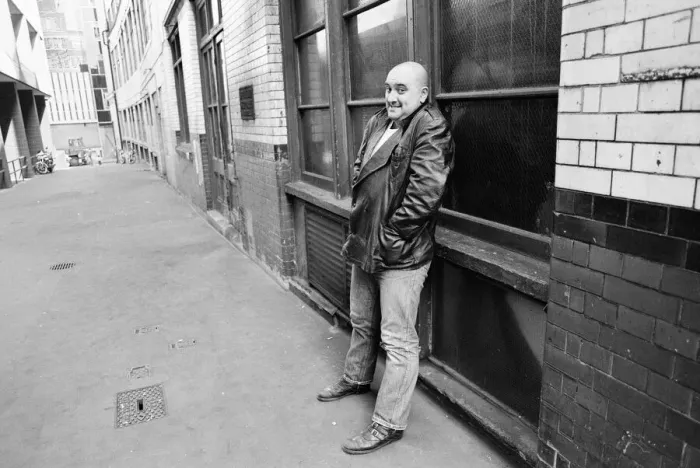 Framed Print : Liverpudlian comedian Alexei Sayle who starred in the BBC television comedy series Framed Print : Liverpudlian comedian Alexei Sayle who starred in the BBC television comedy series