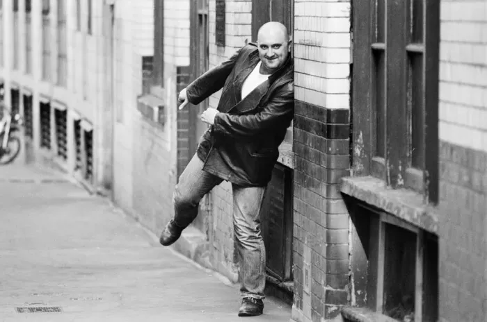 Framed Print : Liverpudlian comedian Alexei Sayle who starred in the BBC television comedy series Framed Print : Liverpudlian comedian Alexei Sayle who starred in the BBC television comedy series