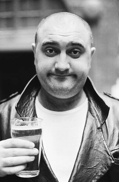 Liverpudlian comedian Alexei Sayle who stars in the BBC television comedy series The