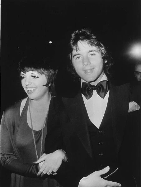 Liza Minnelli with Desi Arnaz Jnr son of Lucille Ball May 1972