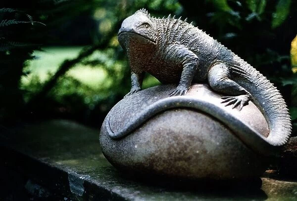 Lizard sculpture 1998